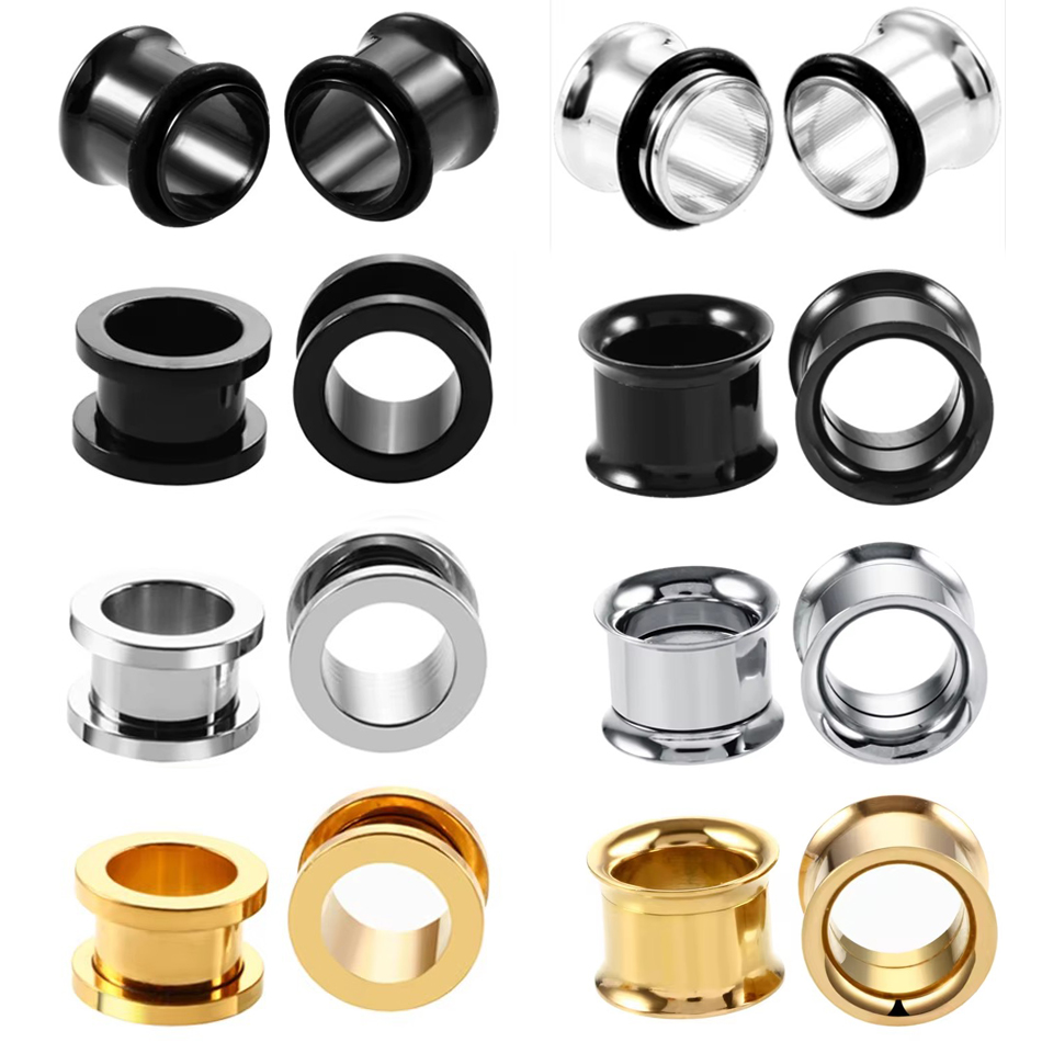 Body Jewelry Gauges - 1 paire de bouchons d'oreille en