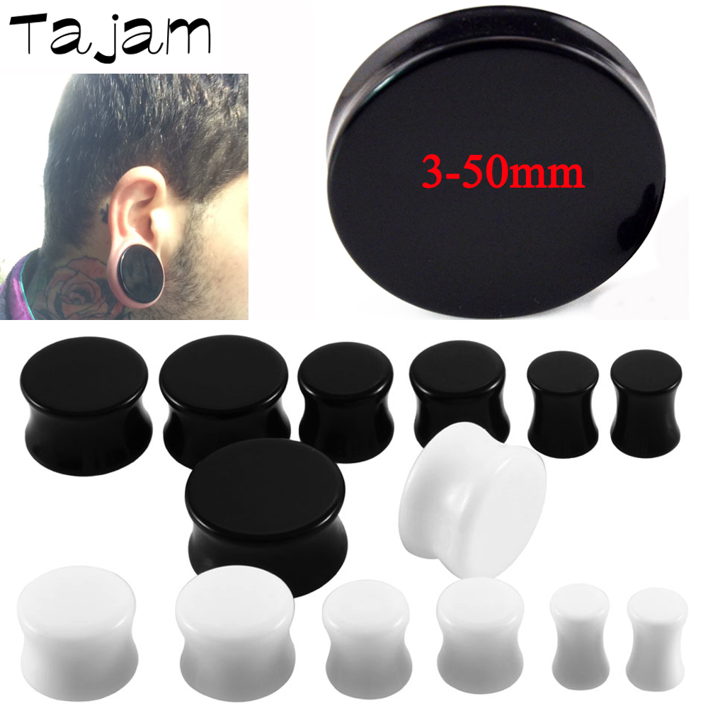Body Jewelry Gauges - 1 paire 3mm-50mm grande taille solide