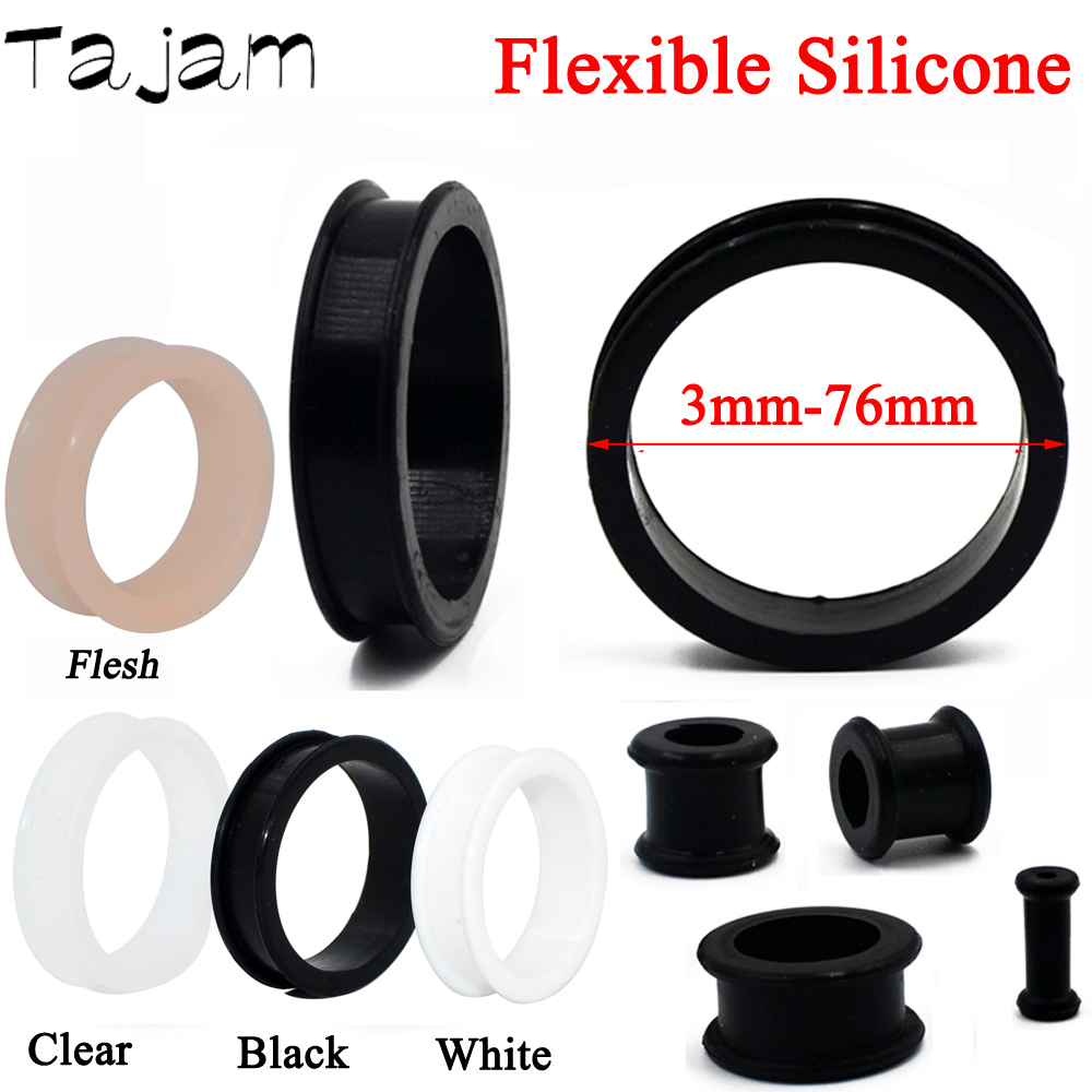 Body Jewelry Gauges - 1 paire 3mm-76mm grande taille creux
