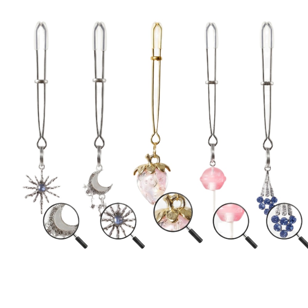 Pinces à tétons longues à tens - Body Jewelry Charms avis et prix