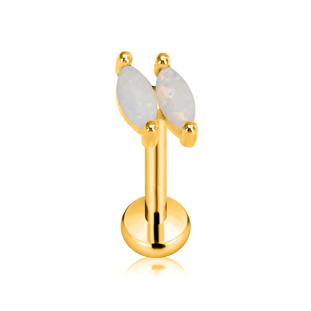 ASTM F136 G23 titane fleur éto - Body Jewelry Threadless avis et prix