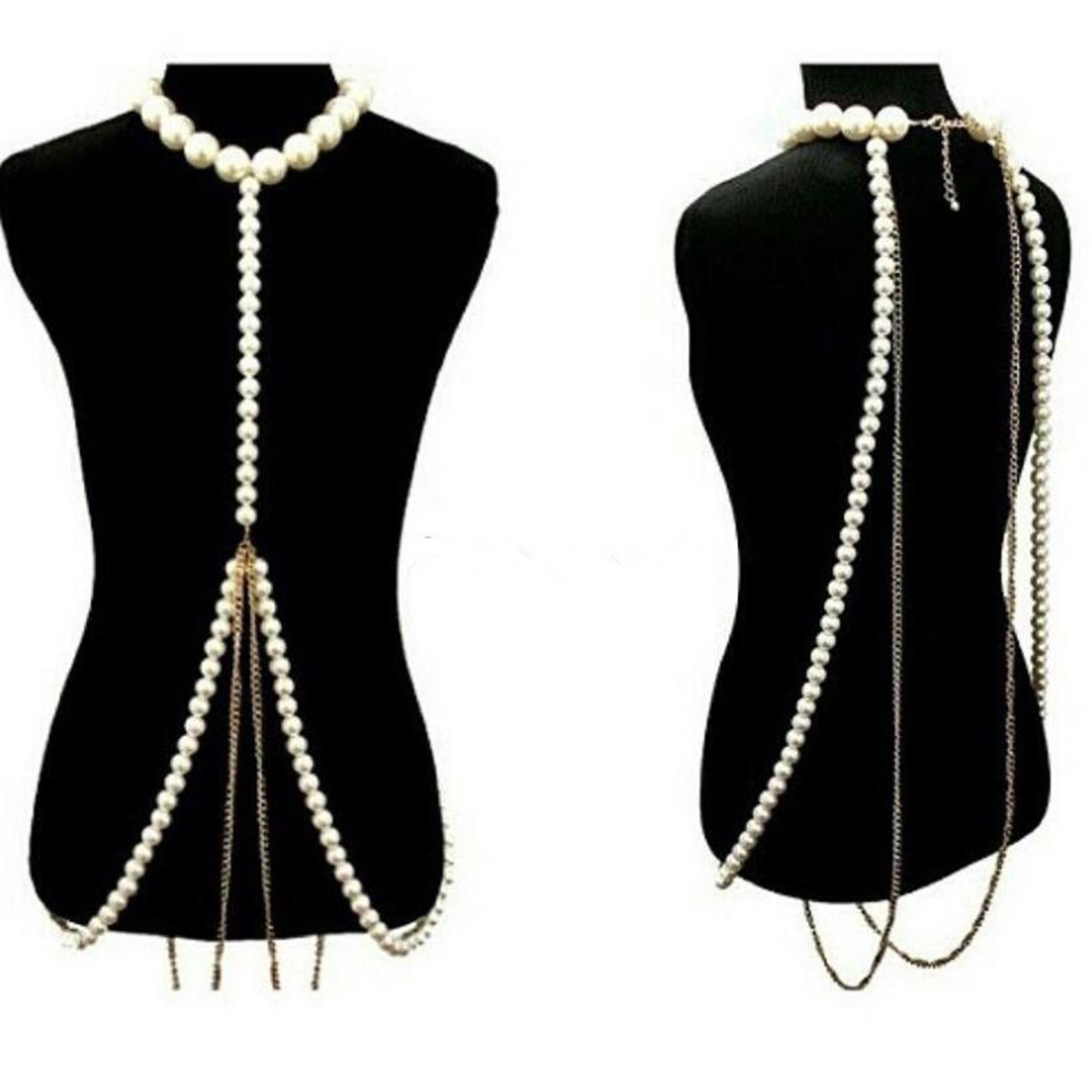 Chaîne de corps luxueuse en or - Body Jewelry Charms avis et prix
