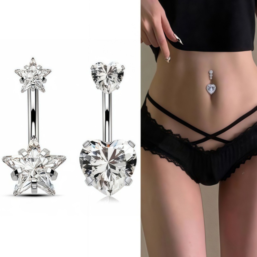 Anneaux de nombril en acier in - Body Jewelry Charms avis et prix
