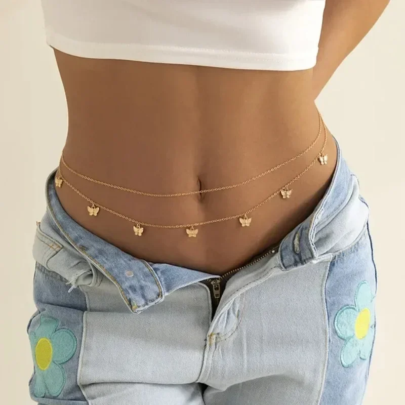 Chaîne papillon Double couche  - Body Jewelry Charms avis et prix