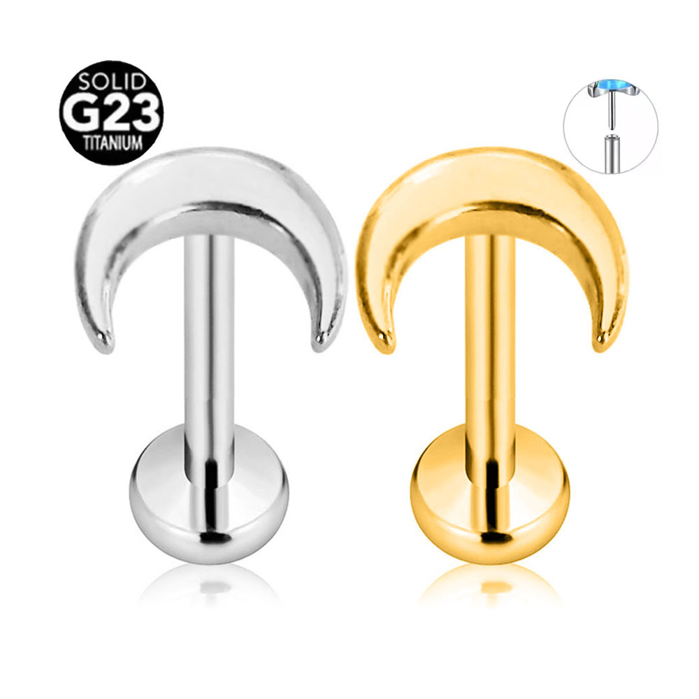 ASTM F136 G23 titane brillant  - Body Jewelry Threadless avis et prix