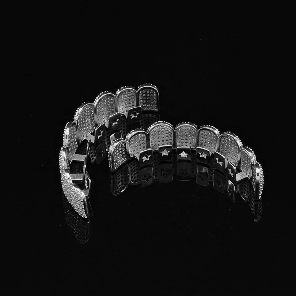 Grillz dentaire plaqué argent  - Body Jewelry Art avis et prix