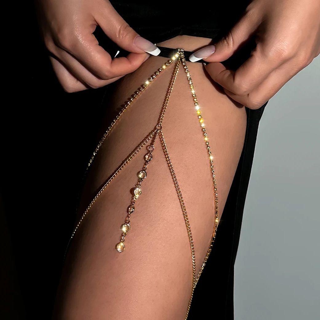Chaînes de jambes à pampilles  - Body Jewelry Charms avis et prix
