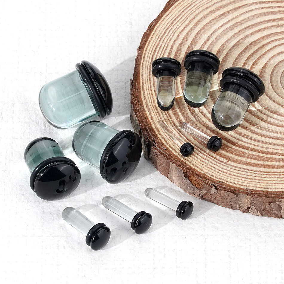 Jauges d'oreille en verre, Kit - Body Jewelry Gauges avis et prix