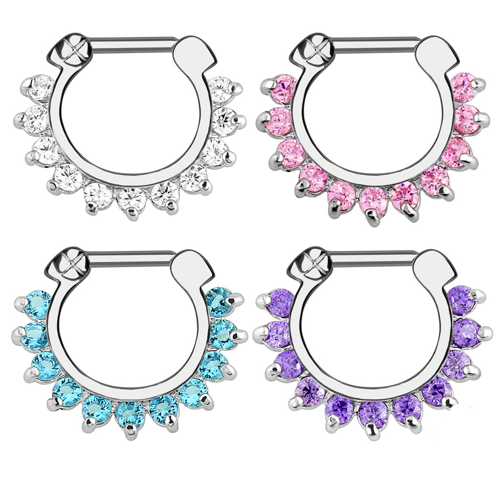 1 pièce Anneau de septum à cli - Body Jewelry Art avis et prix