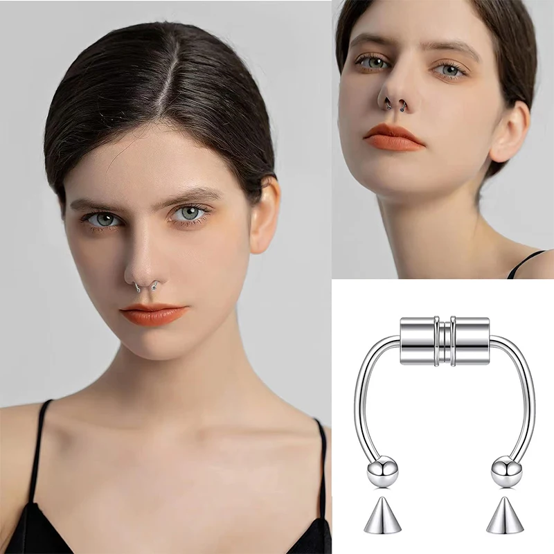 Faux Piercing nez anneau cerce - Body Jewelry Art avis et prix