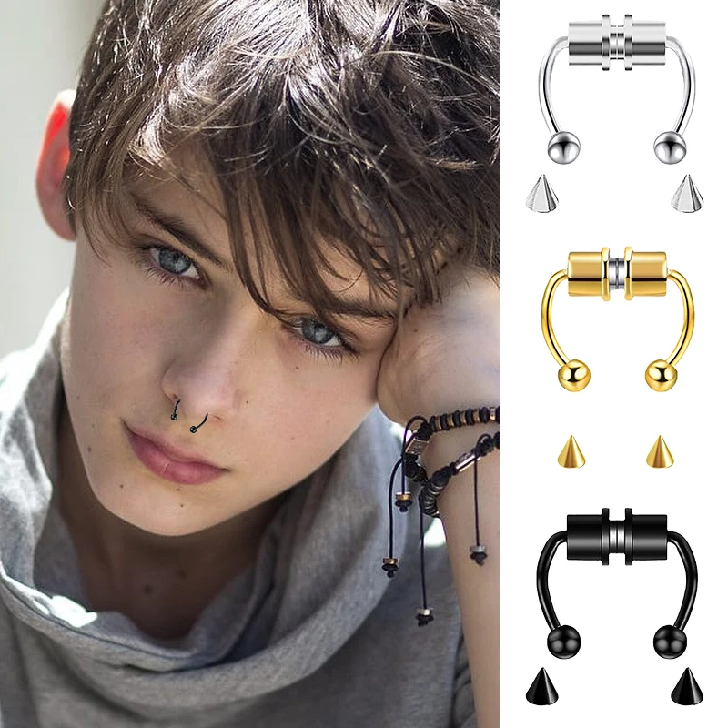 Faux Piercing nez anneau cerce - Body Jewelry Art avis et prix