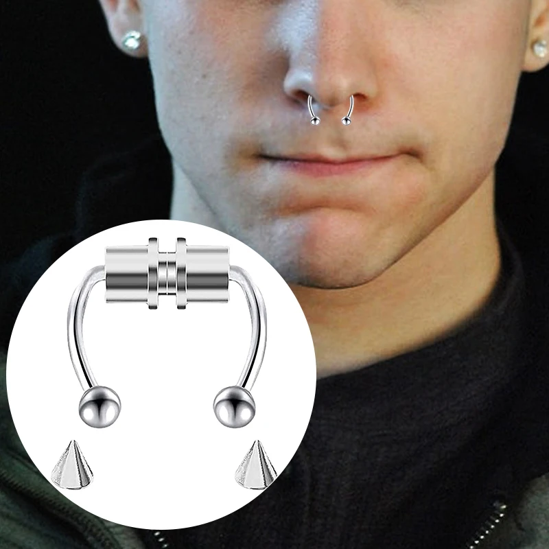 Faux Piercing nez anneau cerce - Body Jewelry Art avis et prix