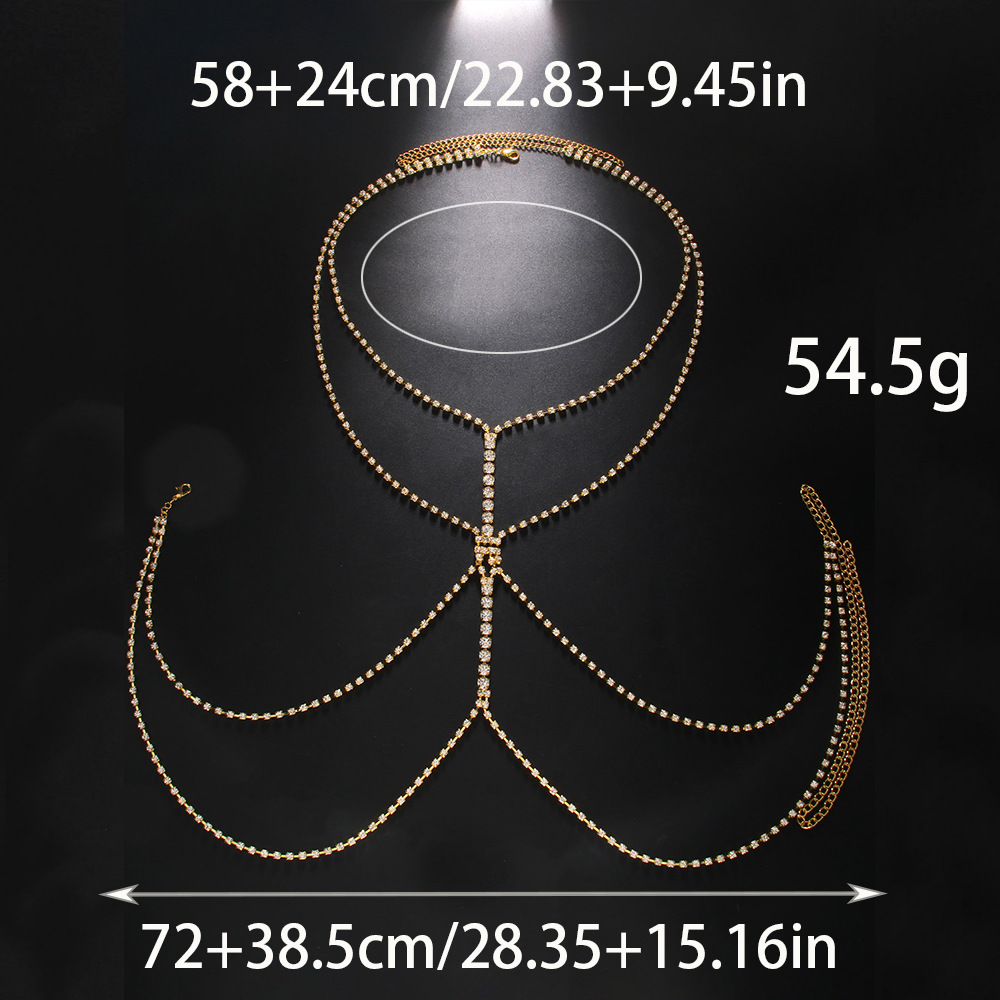 Chaîne de corps multicouche en - Body Jewelry Retainers avis et prix