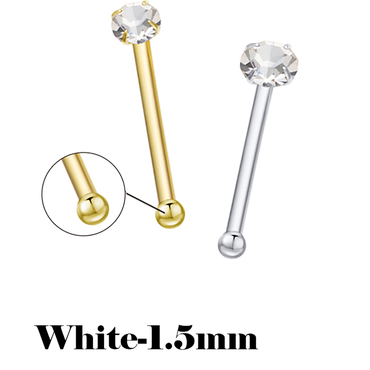 Clous de nez en argent Sterlin - Body Jewelry La avis et prix