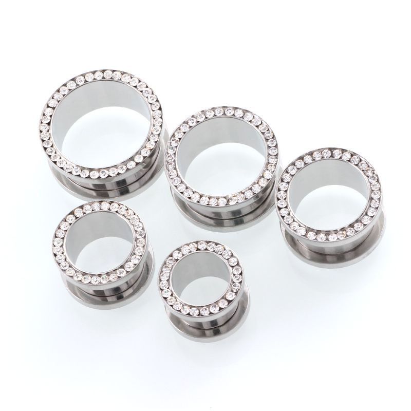 Lot de 2 Tunnels d'oreille en  - Body Jewelry Gauges avis et prix