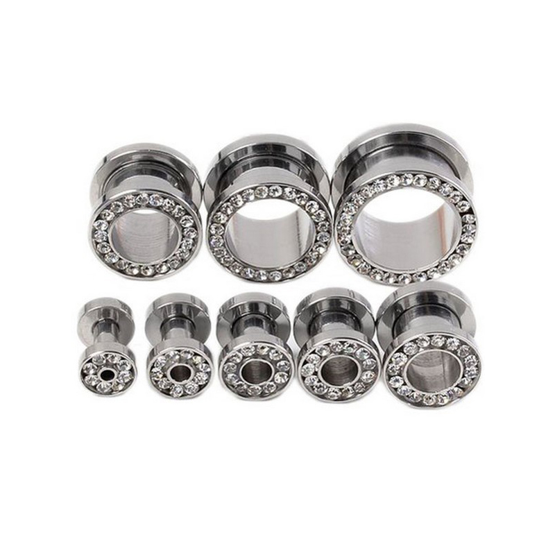 Lot de 2 Tunnels d'oreille en  - Body Jewelry Gauges avis et prix