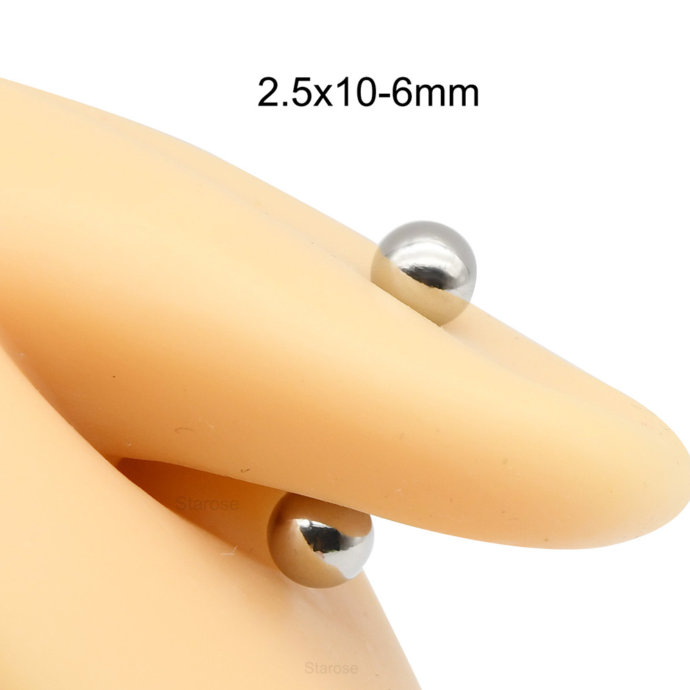 Piercing d'haltère droit en ac - Body Jewelry Gauges avis et prix