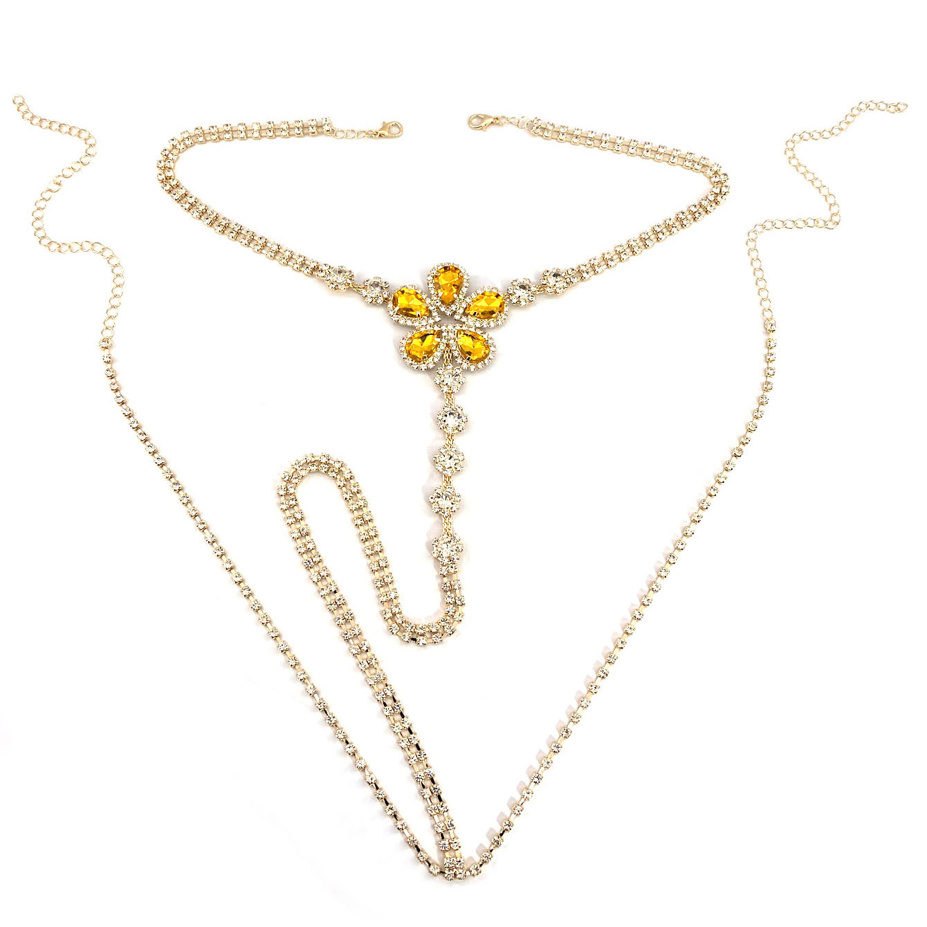 Ensemble string Sexy en strass - Body Jewelry Usa avis et prix