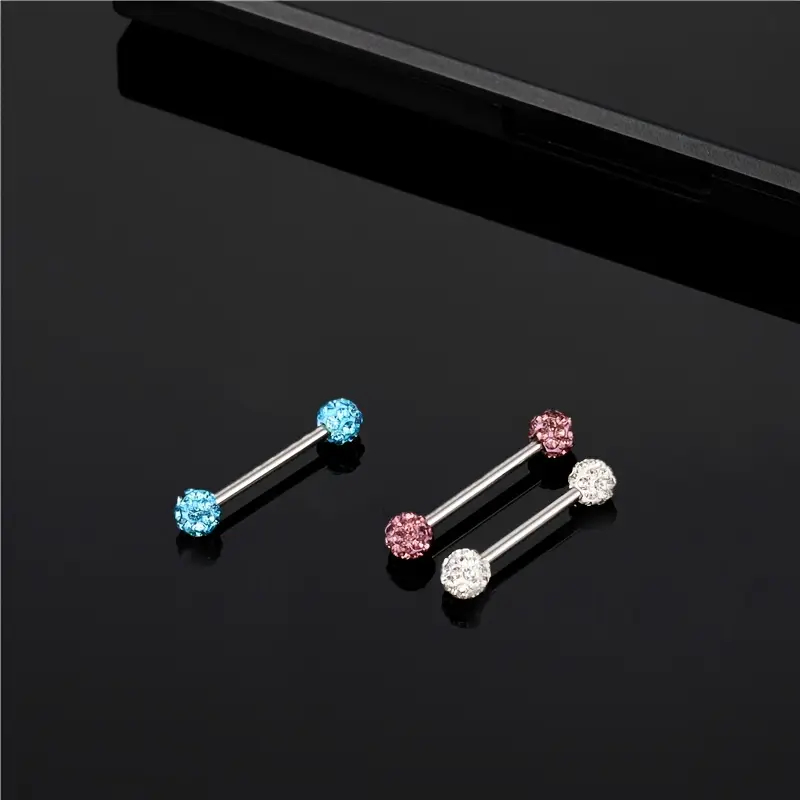 3pcs Crystal Ball Body Jewelry - Body Jewelry La avis et prix