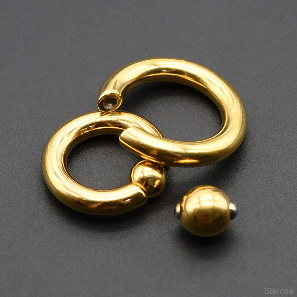 Anneaux de perles à ressort ca - Body Jewelry Gauges avis et prix