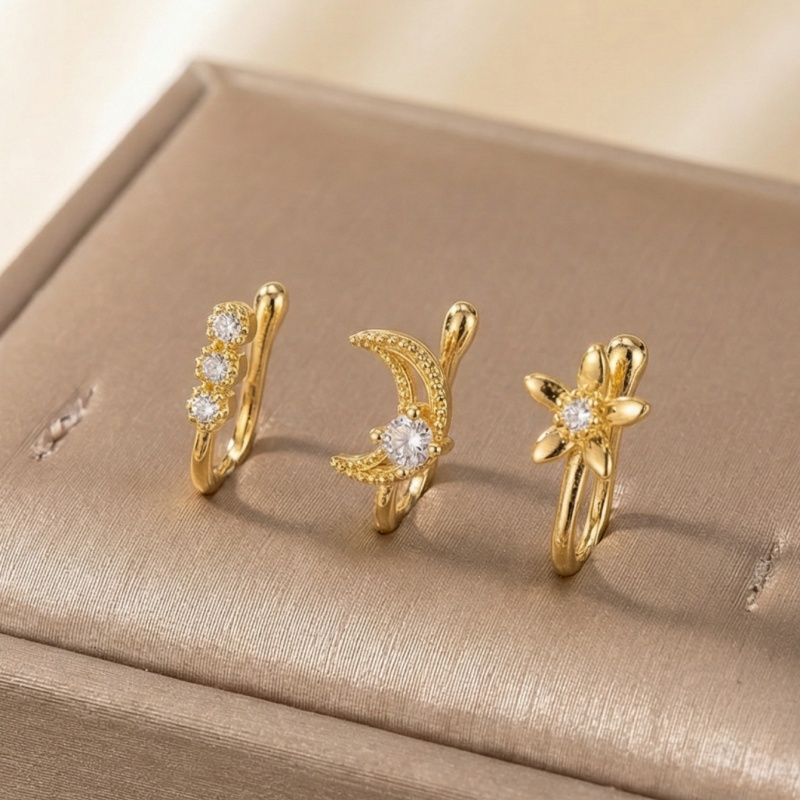 Ensemble de 3 pinces à nez rét - Body Jewelry Art avis et prix