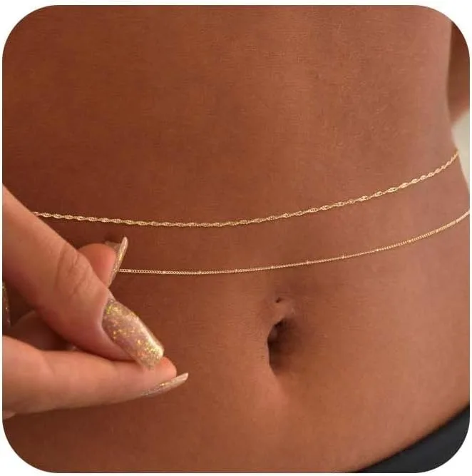 Chaîne de perles de taille rég - Body Jewelry Ends avis et prix