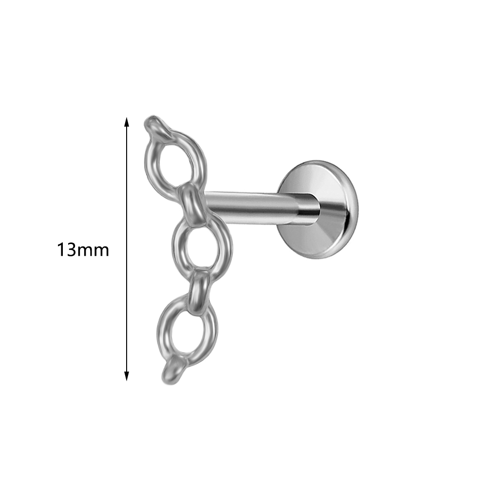 ASTM F-136 titane Labret Pierc - Body Jewelry Threadless avis et prix