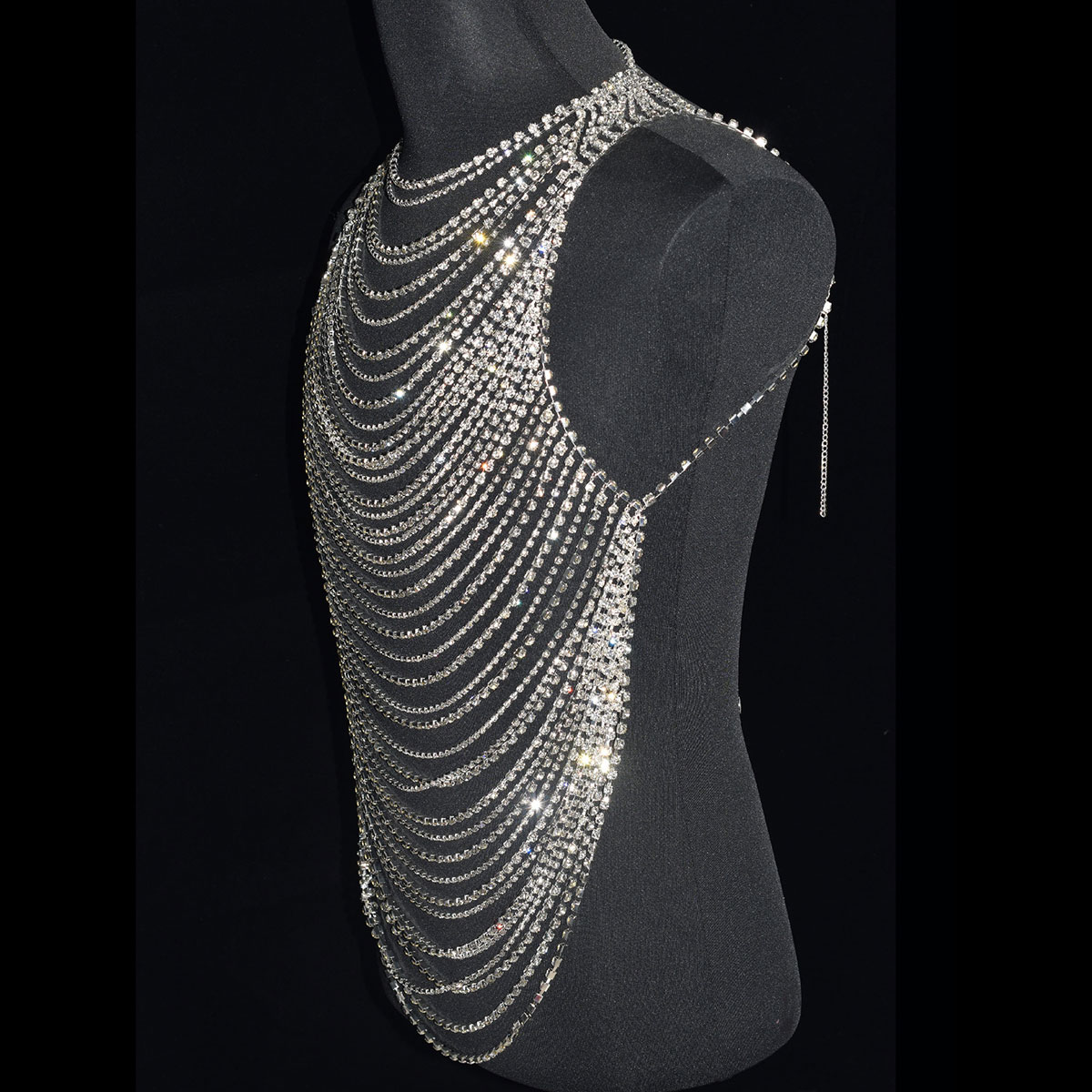 Sous-vêtements luxueux avec ch - Body Jewelry Art avis et prix